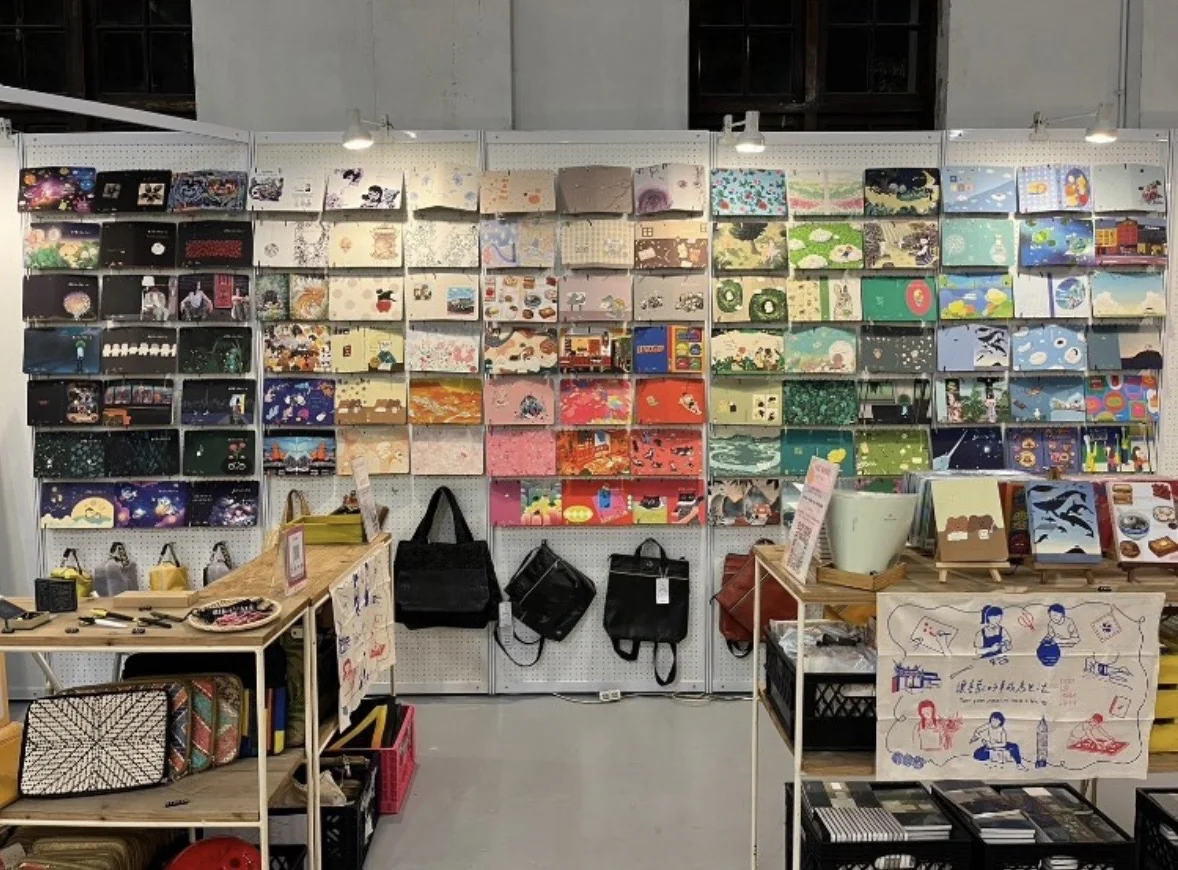 艾飛樂手帳展攤位陳列